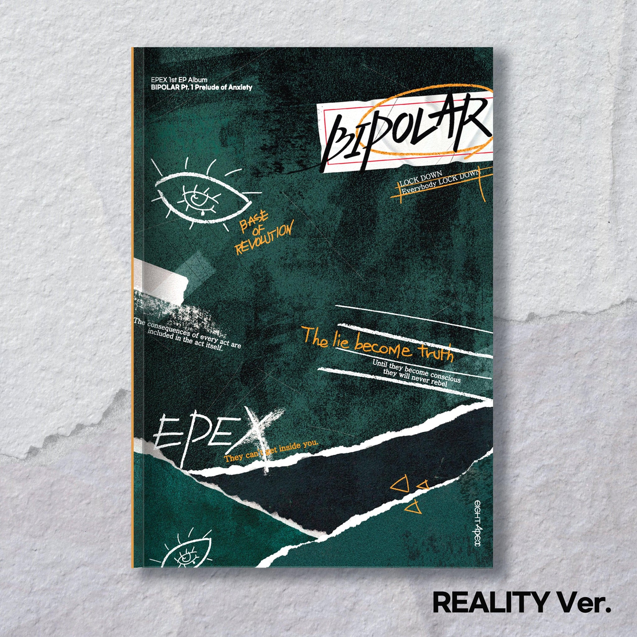 EPEX 1ST EP ALBUM 'BIPOLAR PT.1 PRELUDE OF ANXIETY'
