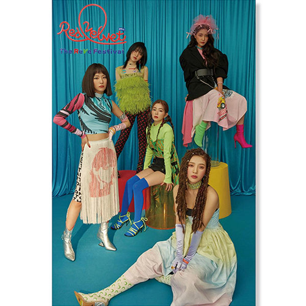 RED VELVET 6TH MINI ALBUM 'THE REVE FESTIVAL DAY 1' POSTER ONLY
