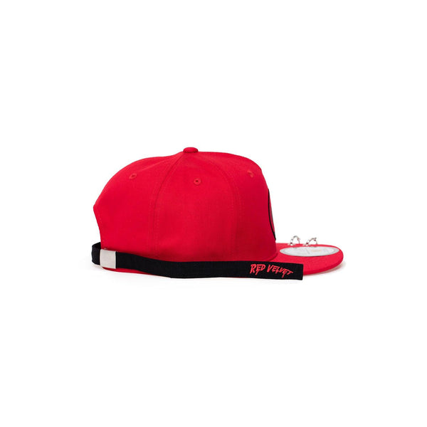 RED VELVET 'BAD BOY SNAPBACK HAT WITH LONG STRAP & RINGS' - KPOP REPUBLIC