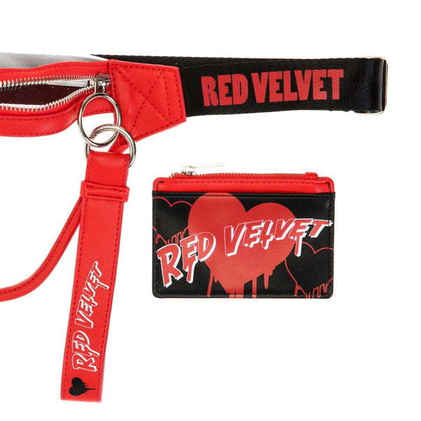 RED VELVET 'OFFICIAL BAD BOY FANNY PACK WITH CARD WALLET & KEYCHAIN' - KPOP REPUBLIC