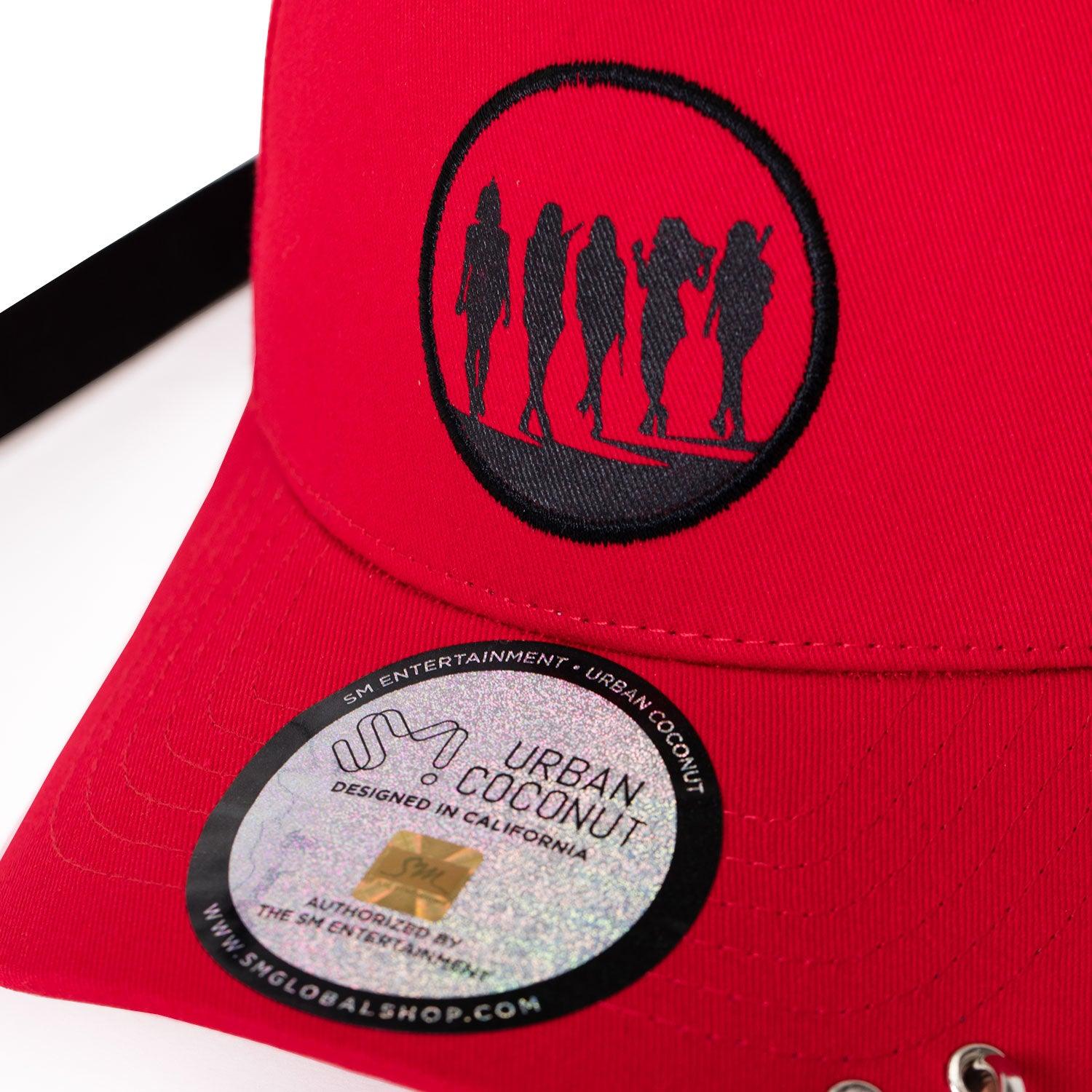RED VELVET 'BAD BOY DAD HAT WITH LONG STRAP & RINGS' - KPOP REPUBLIC