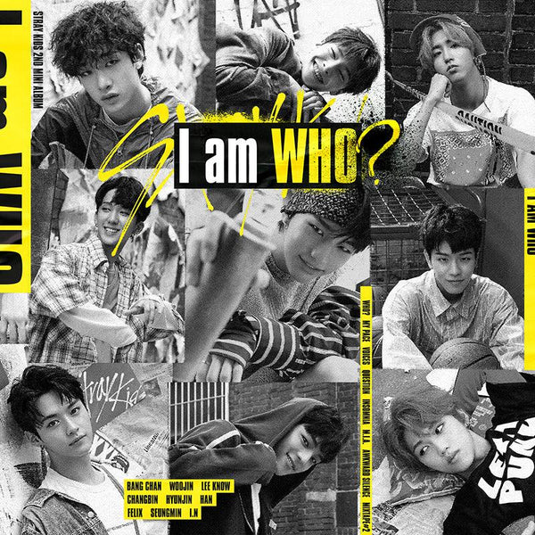 STRAY KIDS 2ND MINI ALBUM 'I AM WHO' COVER