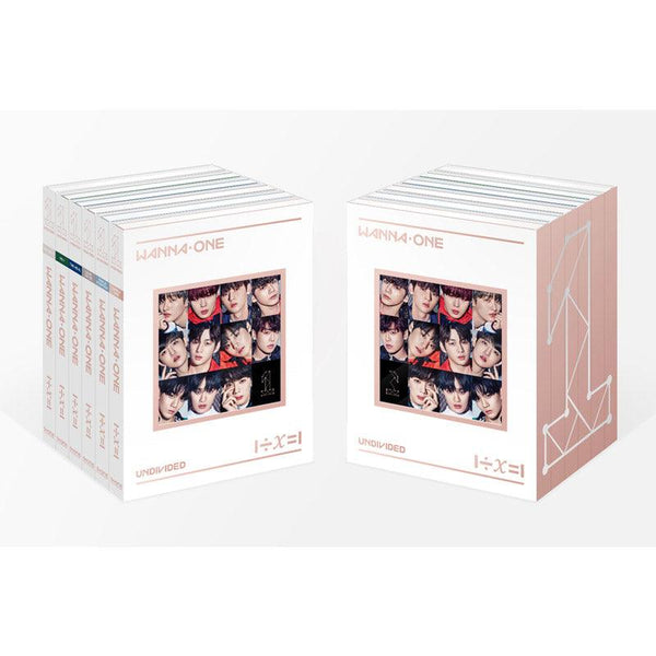 WANNA ONE SPECIAL ALBUM '1 ÷ X = 1 (UNDIVIDED)' + POSTER