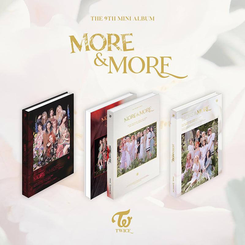 TWICE 9TH MINI ALBUM 'MORE & MORE' + POSTER
