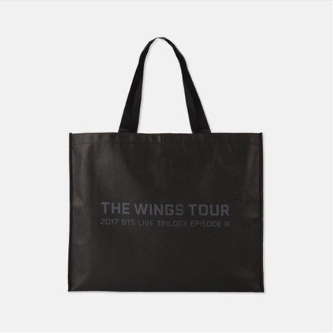 BTS 'THE WINGS TOUR SHOPPER BAG' - KPOP REPUBLIC