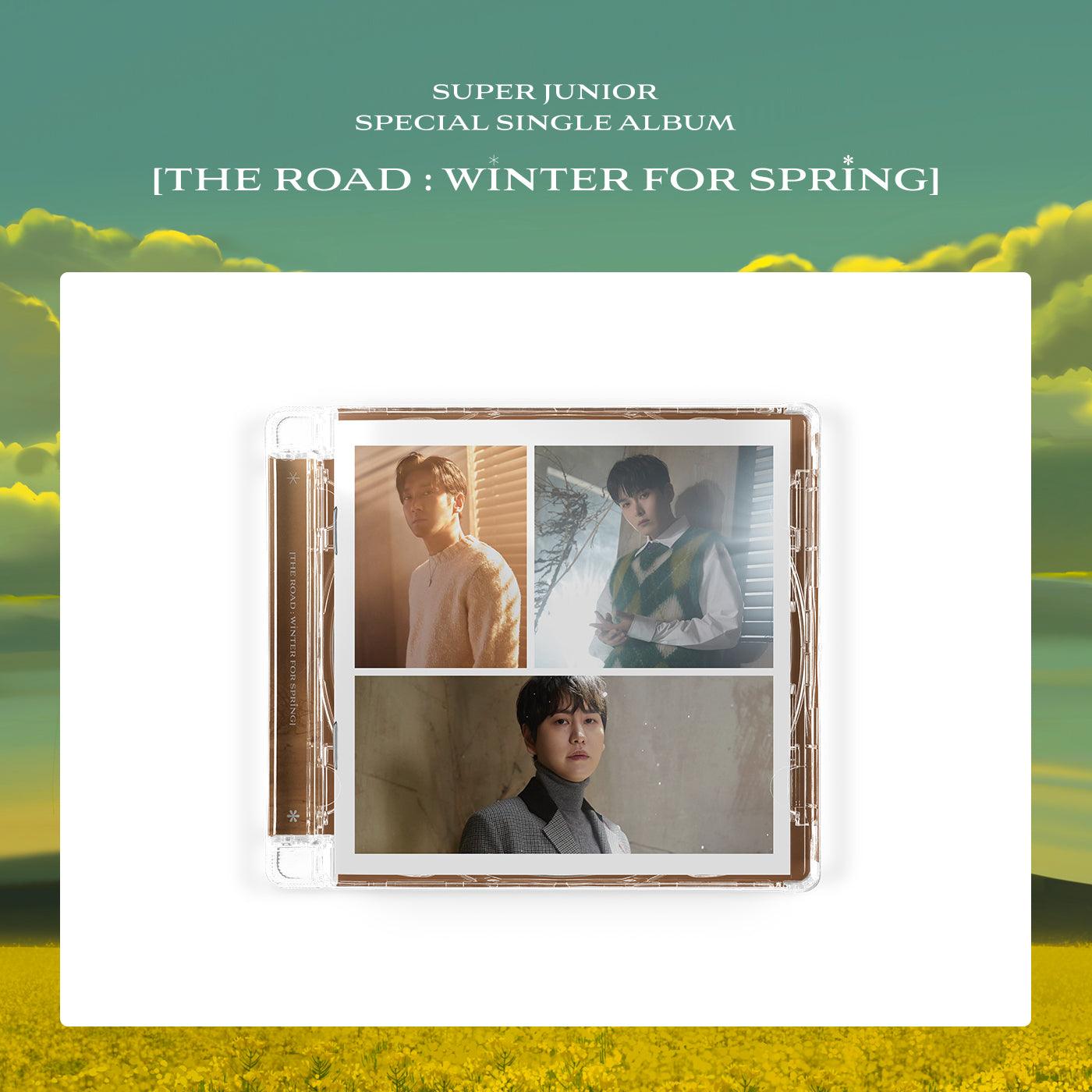SUPER JUNIOR SPECIAL SINGLE ALBUM 'THE ROAD : WINTER FOR SPRING' A VERSION COVER