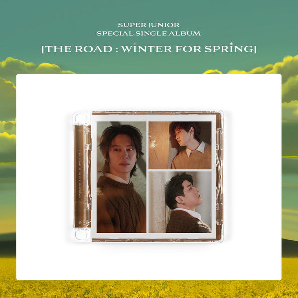 SUPER JUNIOR SPECIAL SINGLE ALBUM 'THE ROAD : WINTER FOR SPRING' C VERSION COVER