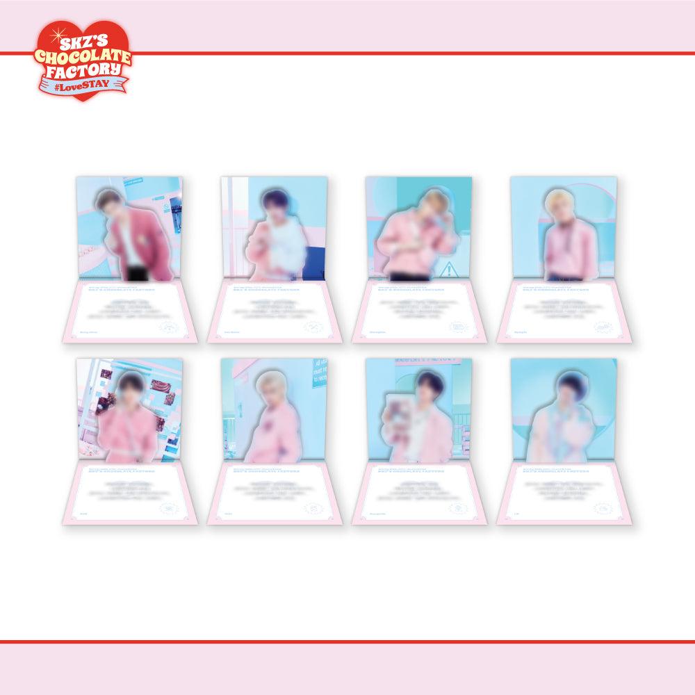 STRAY KIDS '2ND #LOVESTAY SKZ'S CHOCOLATE FACTORY MESSAGE POP-UP CARD' cover