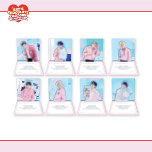 STRAY KIDS '2ND #LOVESTAY SKZ'S CHOCOLATE FACTORY MESSAGE POP-UP CARD' cover