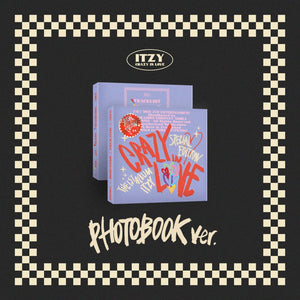 ITZY 1ST ALBUM 'CRAZY IN LOVE SPECIAL EDITION' photo book cover