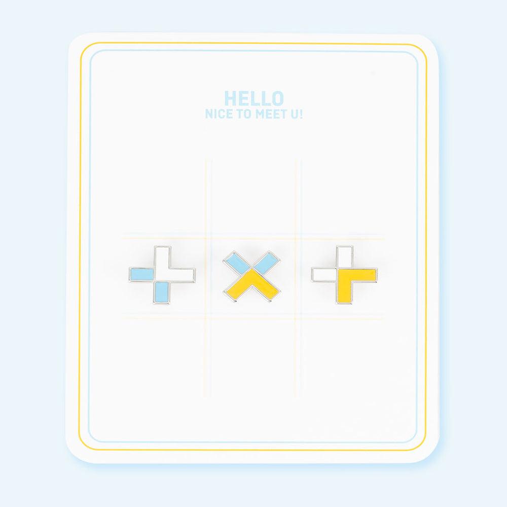 TOMORROW X TOGETHER (TXT) OFFICIAL DEBUT MD STAR ALBUM BADGE SET (VER 1)
