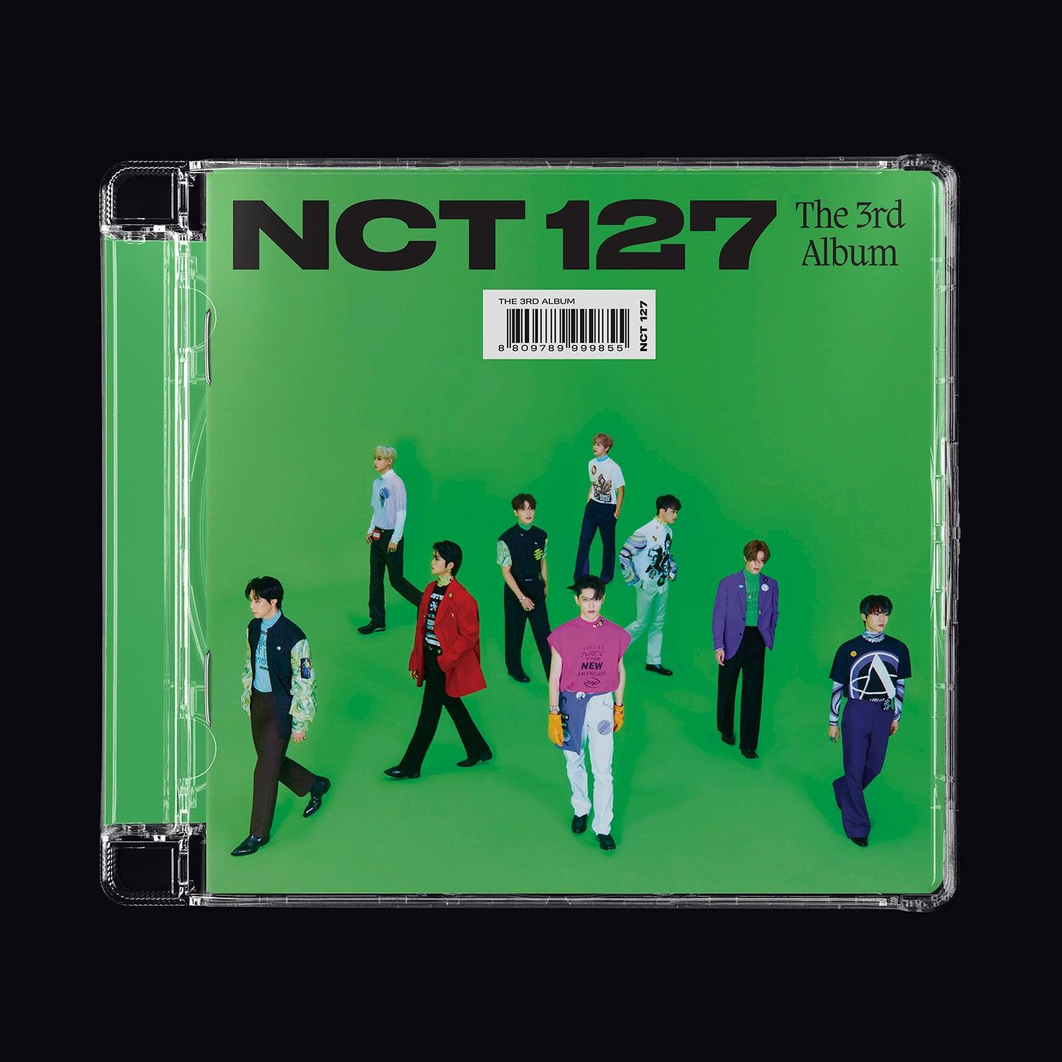 NCT 127 3RD ALBUM 'STICKER' (JEWEL CASE) FRONT