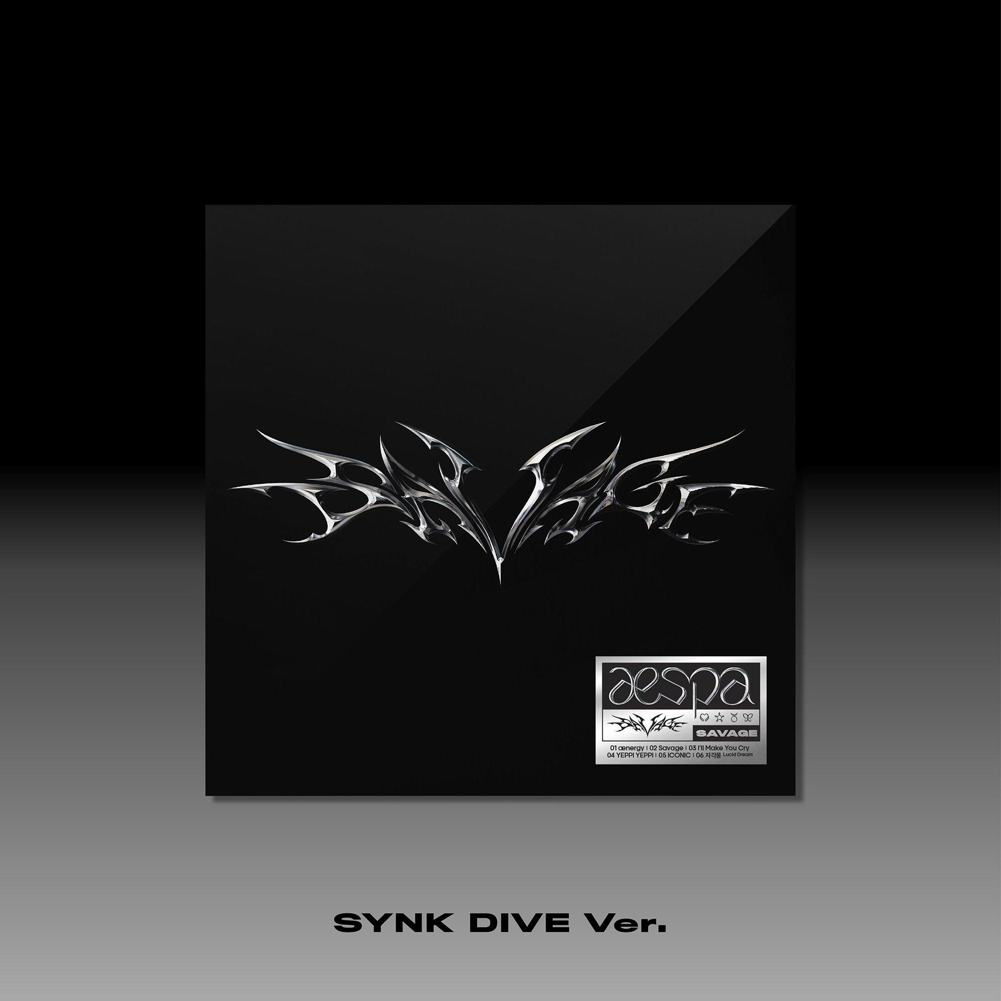 AESPA 1ST MINI ALBUM 'SAVAGE' sync dive cover