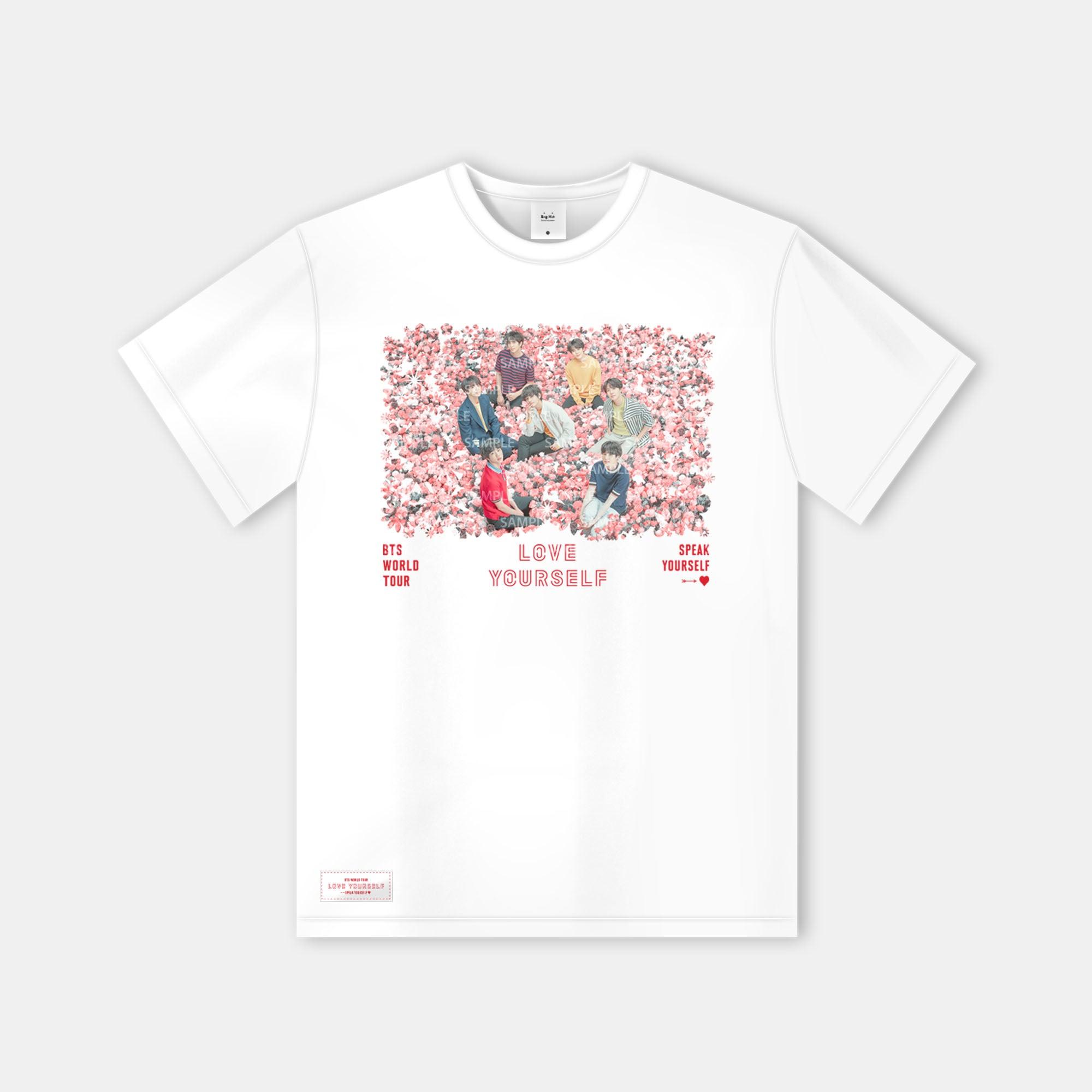 BTS 'SPEAK YOURSELF WORLD TOUR' OFFICIAL T-SHIRT (BTS IMAGE 2_WHITE)