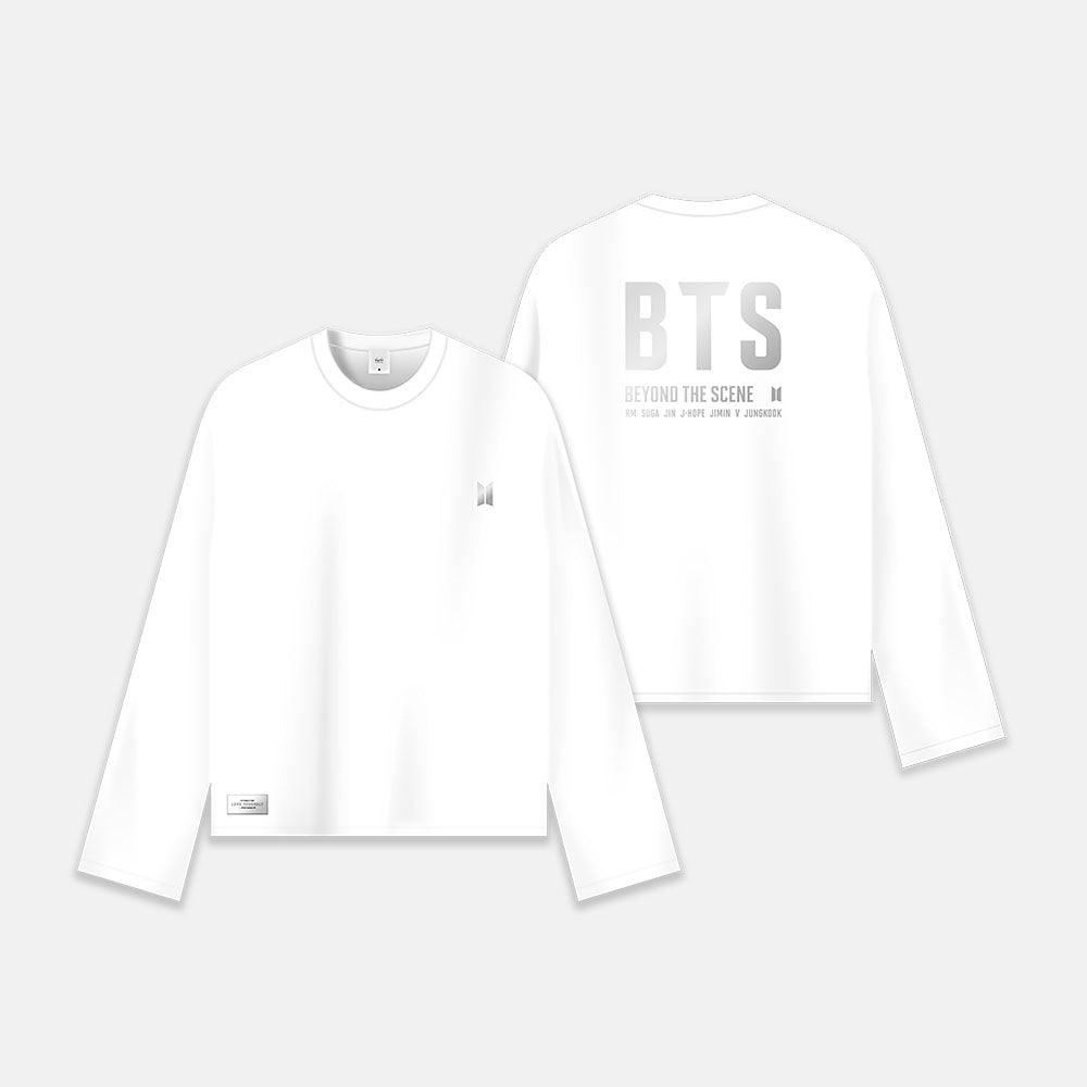 BTS 'SPEAK YOURSELF WORLD TOUR' OFFICIAL LONG SLEEVE (BTS LOGO_WHITE) - KPOP REPUBLIC