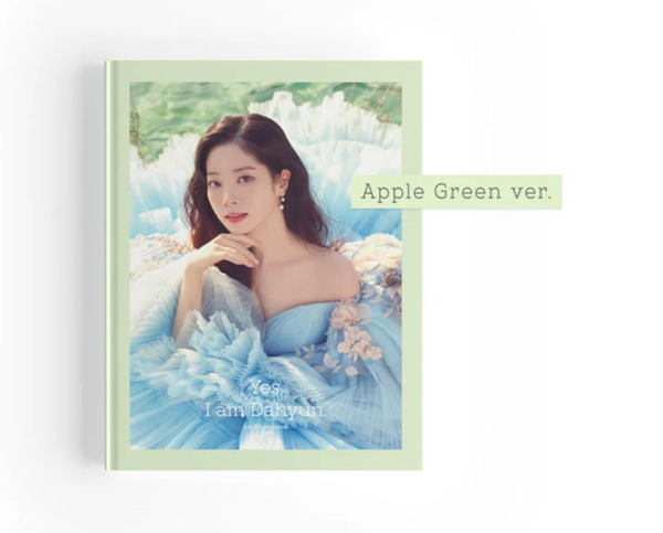 DAHYUN (TWICE) 'YES, I AM DAHYUN' PHOTOBOOK Apple Green Cover