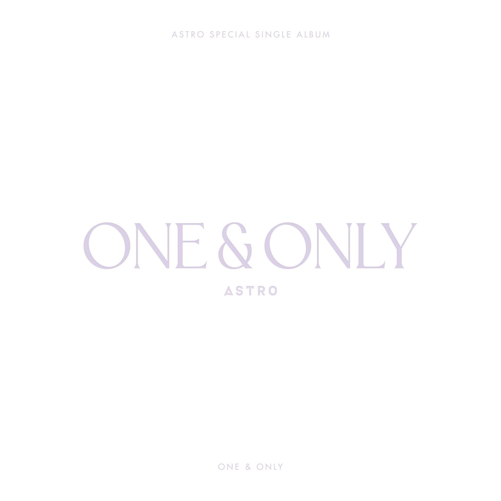 ASTRO SPECIAL SINGLE ALBUM 'ONE & ONLY'