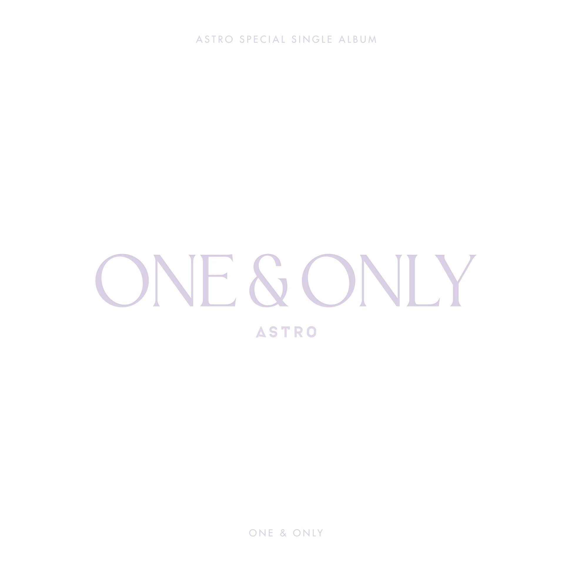ASTRO SPECIAL SINGLE ALBUM 'ONE & ONLY'