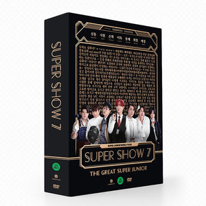 SUPER JUNIOR 'SUPER SHOW 7' DVD