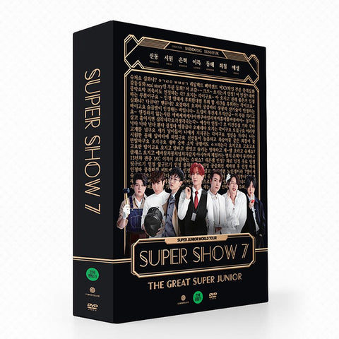 SUPER JUNIOR 'SUPER SHOW 7' DVD - KPOP REPUBLIC