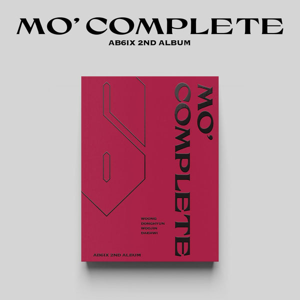 AB6IX 2ND ALBUM 'MO’ COMPLETE' S ver cover