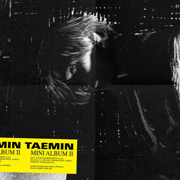 TAEMIN (SHINEE) 2ND MINI ALBUM 'WANT' + POSTER
