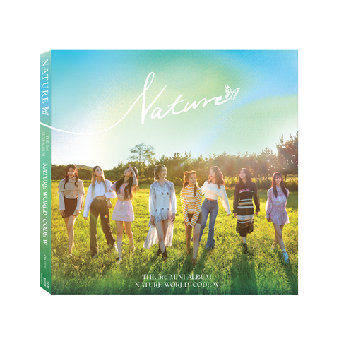 NATURE 3RD MINI ALBUM 'NATURE WORLD : CODE W' COVER