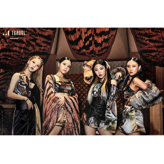 MAMAMOO 10TH MINI ALBUM 'TRAVEL' POSTER ONLY - KPOP REPUBLIC