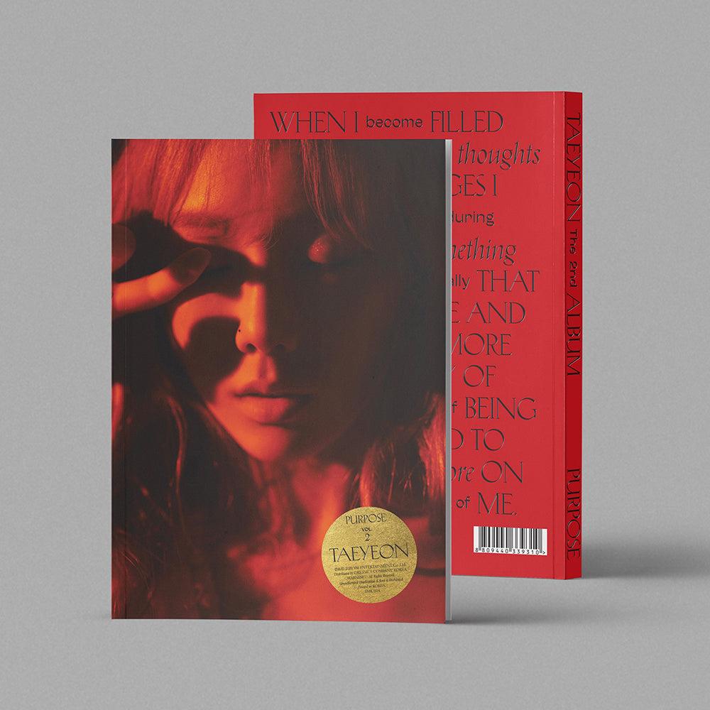 TAEYEON (GIRLS' GENERATION) 2ND ALBUM 'PURPOSE'