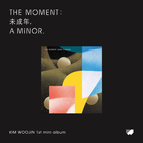 KIM WOO JIN 1ST MINI ALBUM 'THE MOMENT : 未成年, A MINOR'