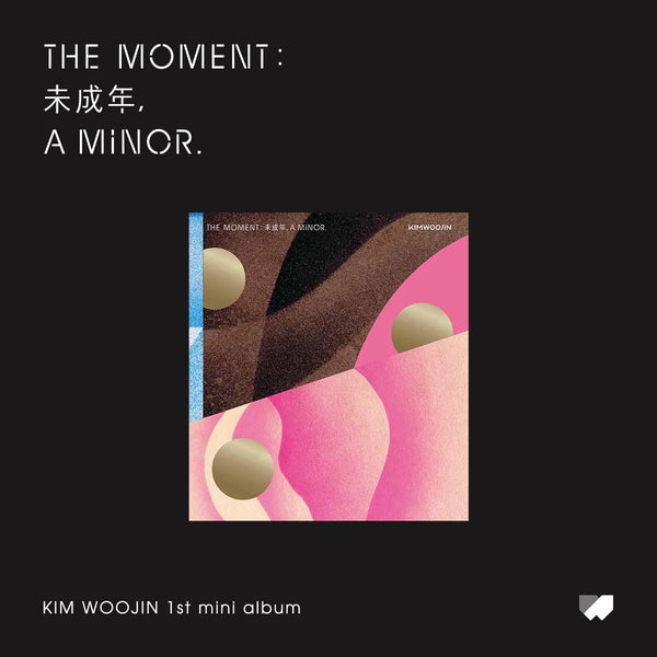 KIM WOO JIN 1ST MINI ALBUM 'THE MOMENT : 未成年, A MINOR'