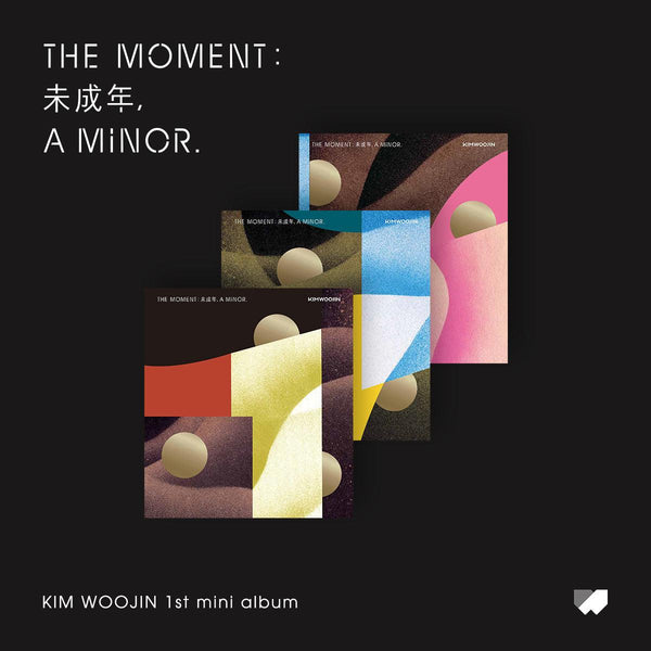 KIM WOO JIN 1ST MINI ALBUM 'THE MOMENT : 未成年, A MINOR'