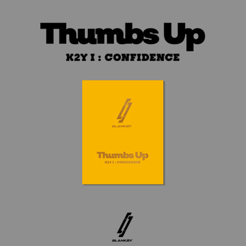 BLANK2Y 1ST MINI ALBUM 'K2Y I : CONFIDENCE (THUMBS UP)' U VERSION COVER