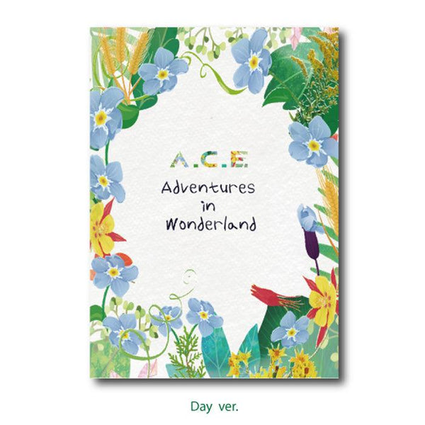 A.C.E 1ST REPACKAGE ALBUM 'A.C.E ADVENTURES IN WONDERLAND' + POSTER