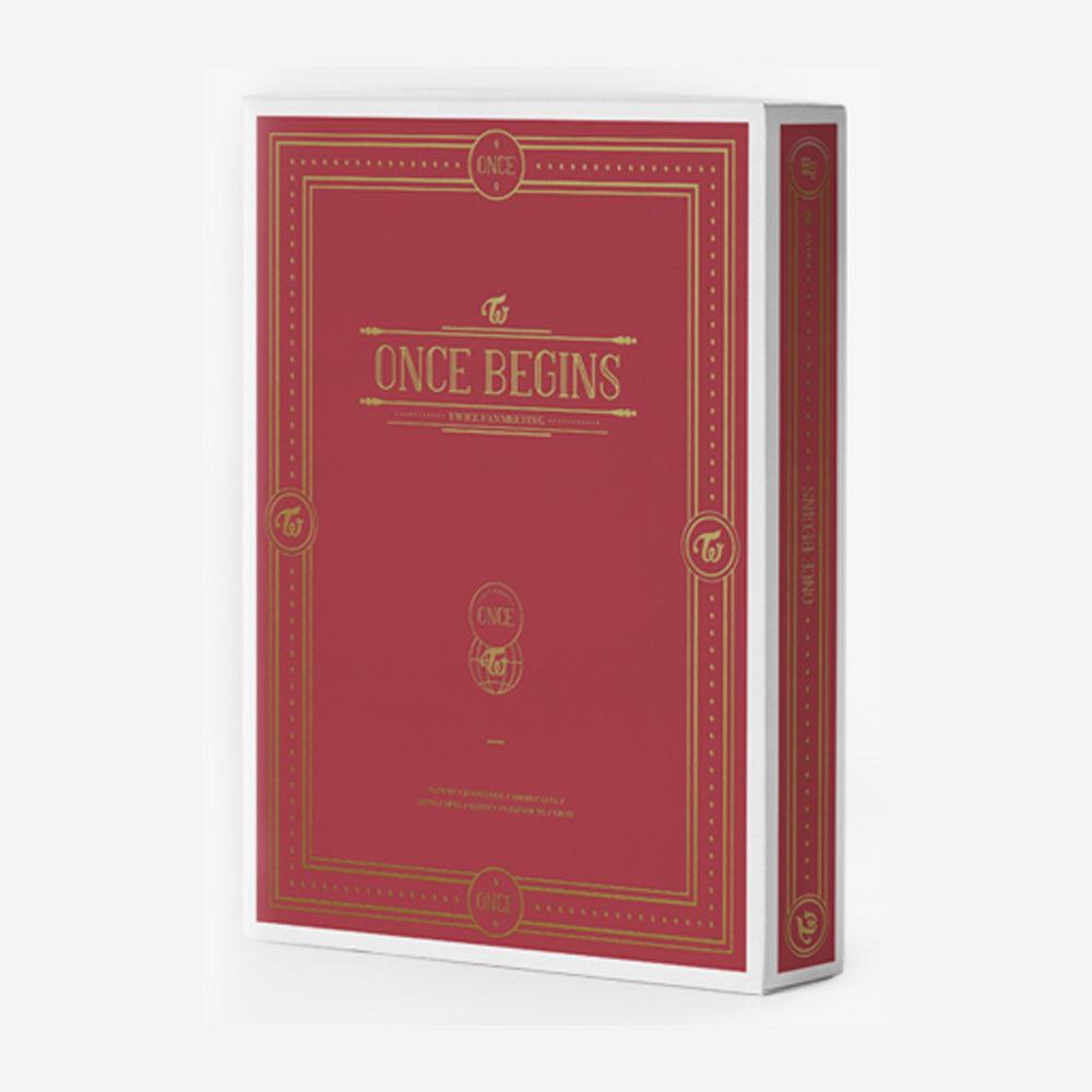 TWICE FANMEETING 'ONCE BEGINS' DVD