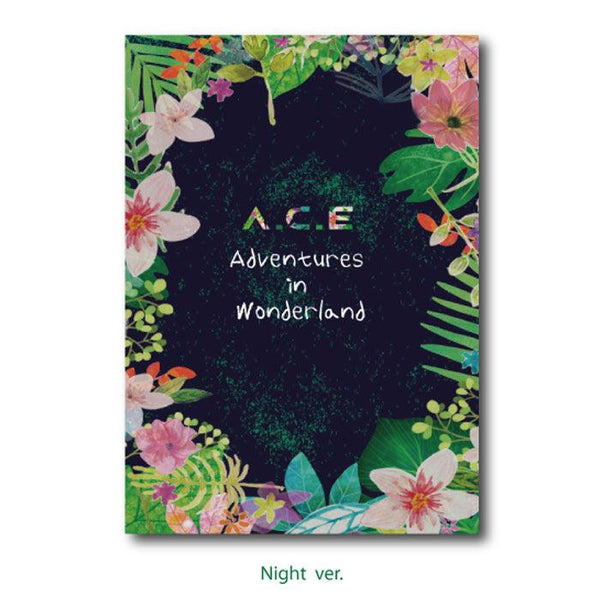 A.C.E 1ST REPACKAGE ALBUM 'A.C.E ADVENTURES IN WONDERLAND' + POSTER