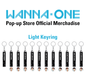 WANNA ONE LIGHT KEY RING