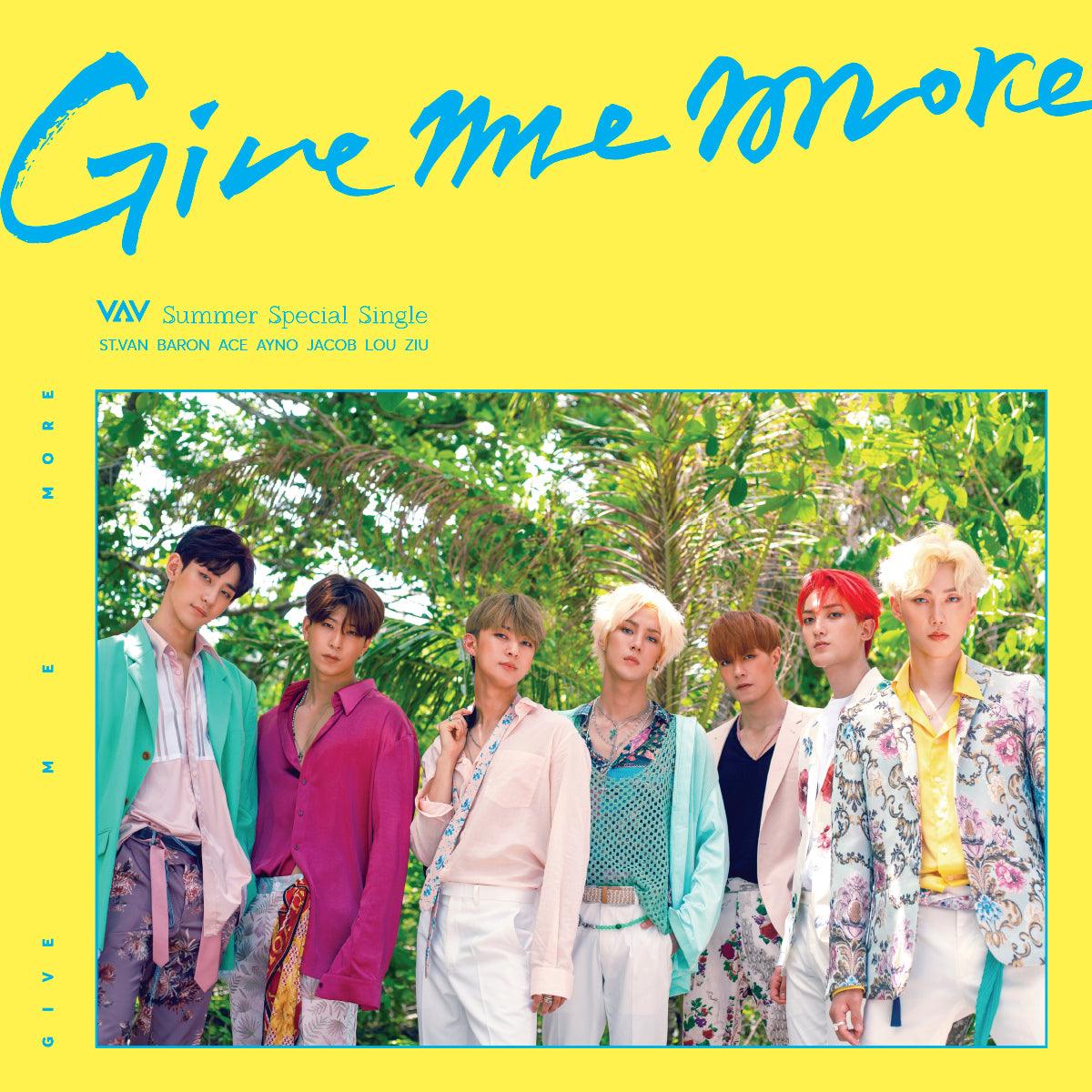 VAV SUMMER SPECIAL SINGLE ALBUM 'GIVE ME MORE'