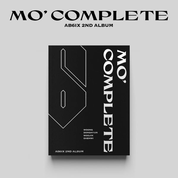 AB6IX 2ND ALBUM 'MO’ COMPLETE' X ver cover