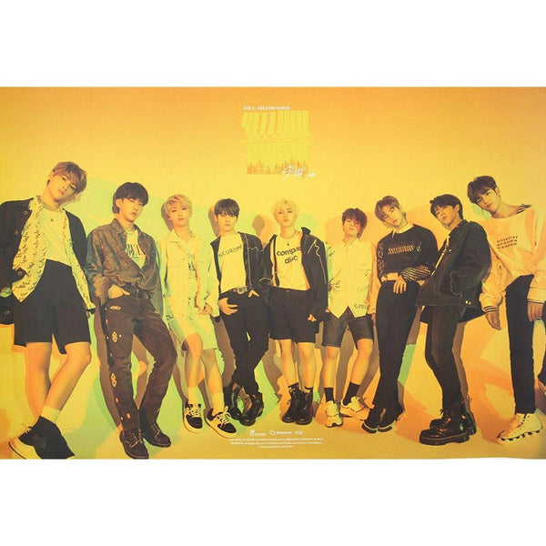 STRAY KIDS SPECIAL ALBUM 'CLE 2 : YELLOW WOOD' REGULAR VERSION POSTER ONLY