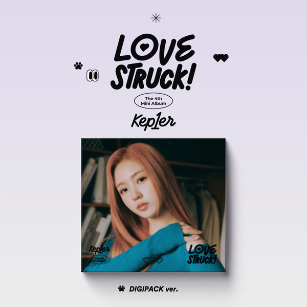 KEP1ER 4TH MINI ALBUM 'LOVESTRUCK!' (DIGIPACK) YESEO VERSION COVER