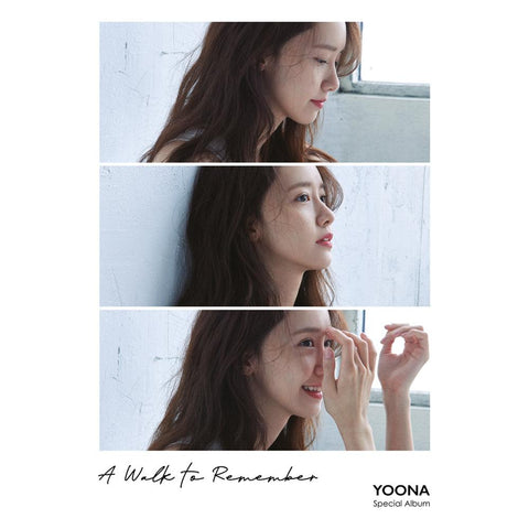 YOONA (GIRLS' GENERATION) SPECIAL ALBUM 'A WALK TO REMEMBER' + POSTER - KPOP REPUBLIC