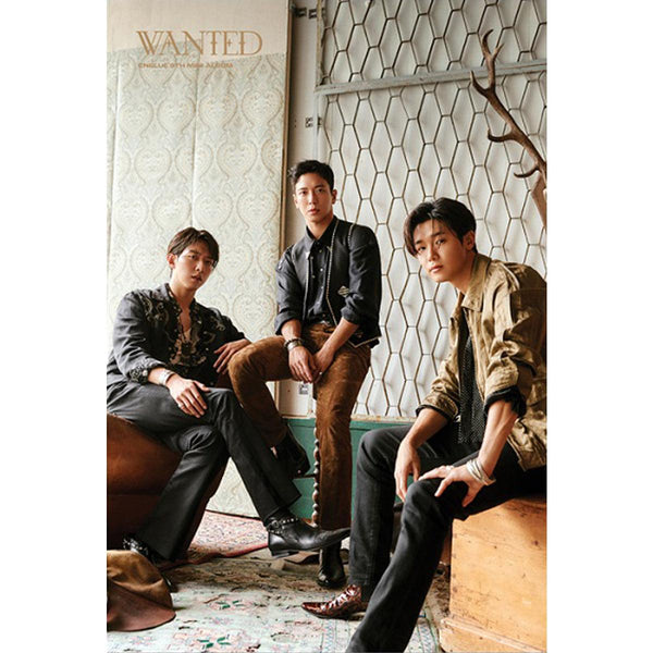 CNBLUE 9TH MINI ALBUM 'WANTED' POSTER ONLY - KPOP REPUBLIC