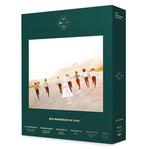 BTS 'MEMORIES OF 2016' DVD