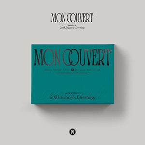 MONSTA X 2023 SEASON'S GREETINGS 'MON COUVERT' wall calendar version cover