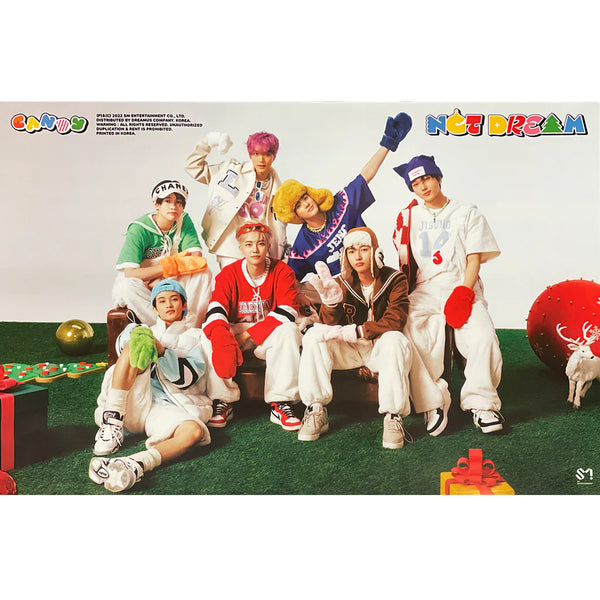 NCT DREAM WINTER SPECIAL MINI ALBUM 'CANDY' POSTER ONLY (DIGIPACK 2)