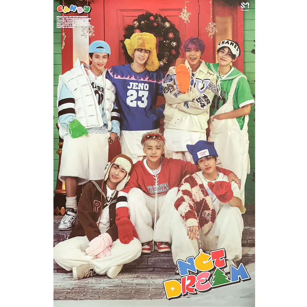 NCT DREAM WINTER SPECIAL MINI ALBUM 'CANDY' POSTER ONLY (PHOTOBOOK 1)