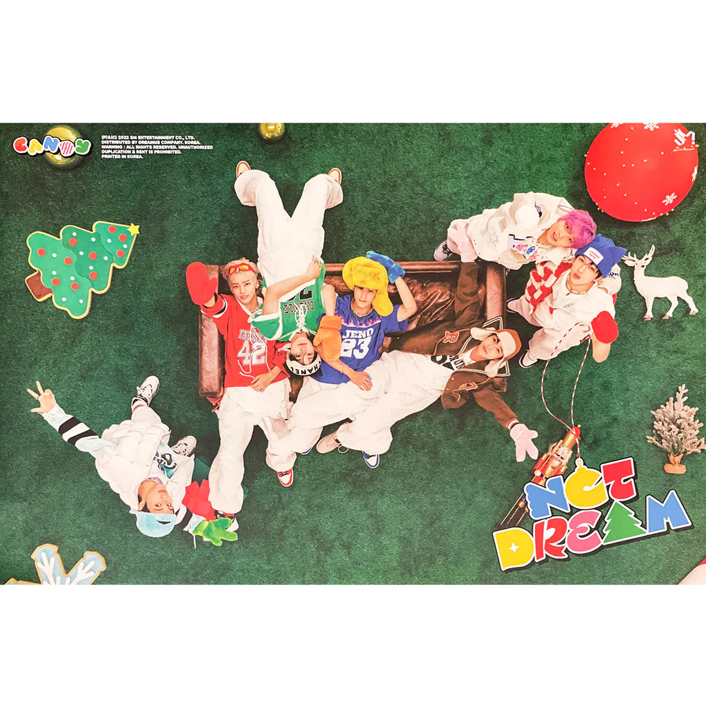 NCT DREAM WINTER SPECIAL MINI ALBUM 'CANDY' POSTER ONLY (PHOTOBOOK 2)