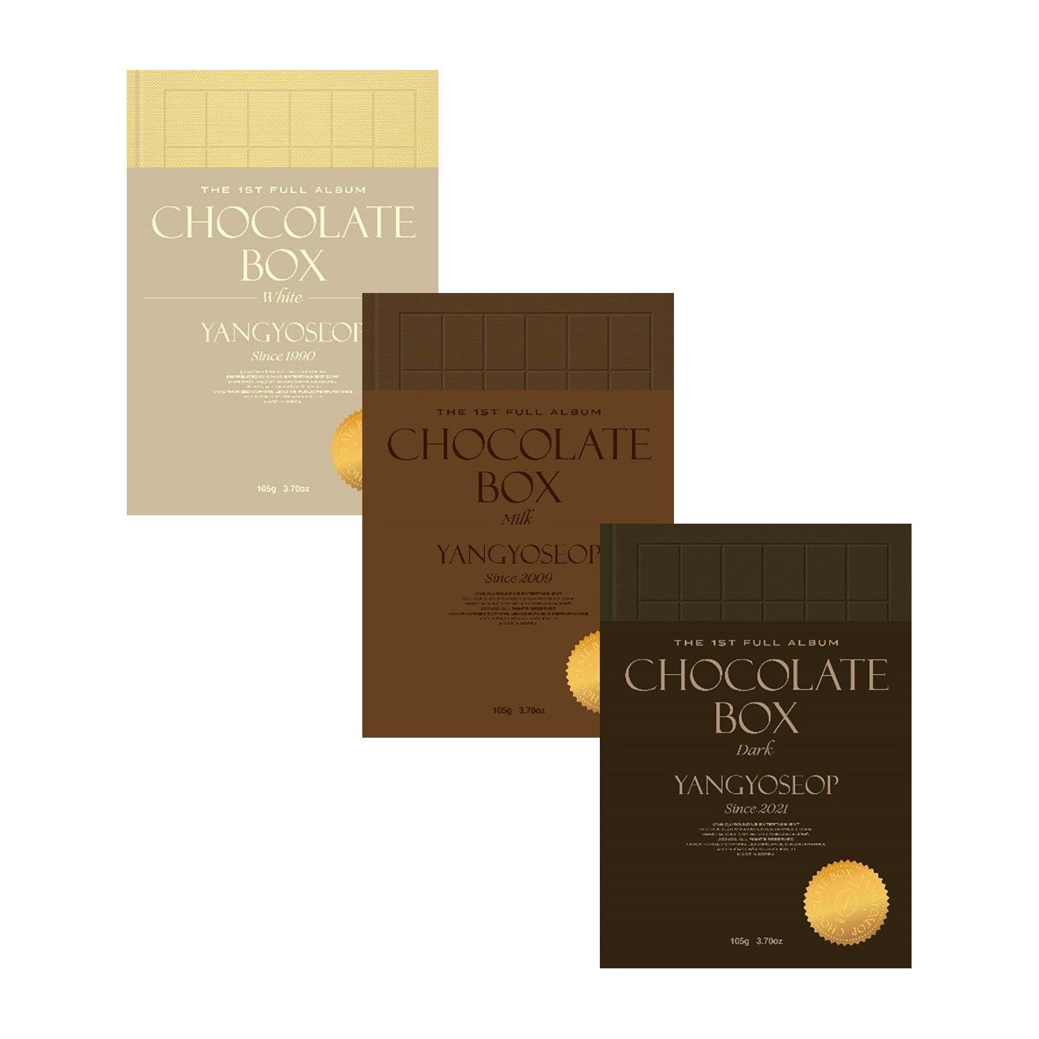 YANG YOSEOP (HIGHLIGHT) 1ST ALBUM 'CHOCOLATE BOX' SET COVER