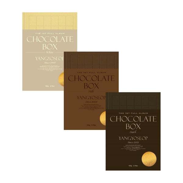 YANG YOSEOP (HIGHLIGHT) 1ST ALBUM 'CHOCOLATE BOX' SET COVER